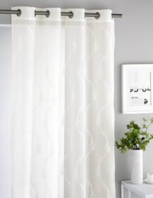 Cortina Diseño Mabel Blanca Fun&Deco