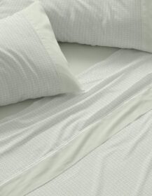 Juego de Sábanas Burrito Blanco Diseño 540 Oliva