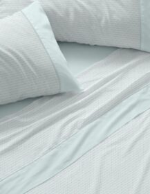 Juego de Sábanas Burrito Blanco Diseño 541 Agua