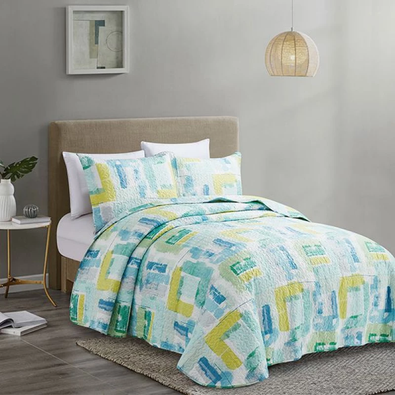 Colcha Reversible Coven Azul - Imagen 4