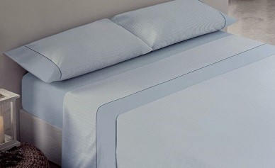 Juego de Sábanas Premium Beds and Dreams Blanc Azul