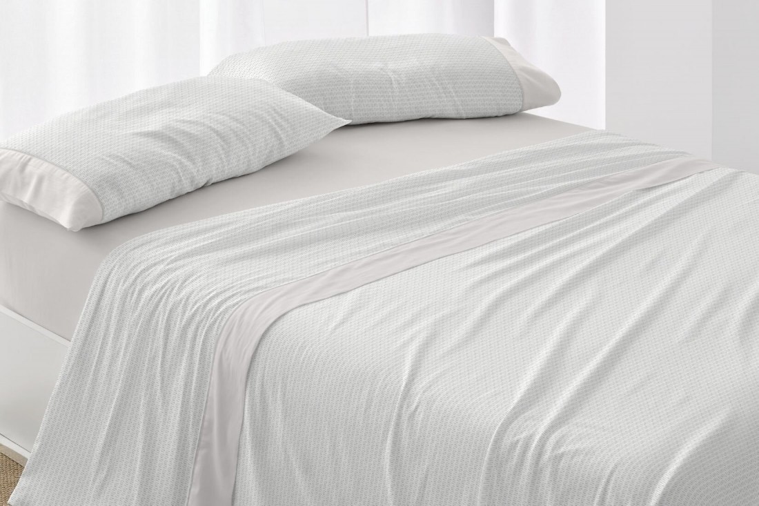 Juego de Sábanas Burrito Blanco Diseño 541