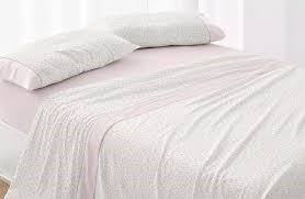 Juego de Sábanas Burrito Blanco Diseño 539 Rosa