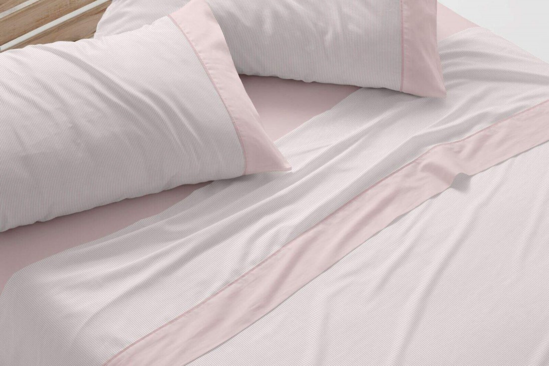 Juego de Sábanas Burrito Blanco Diseño 297-12 Coral