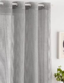 Cortinas Ágata Gris y Ágata Blanco DecorHogar