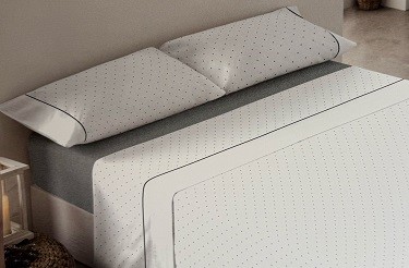 Juego de Sábanas Premium Beds and Dreams Topic Gris