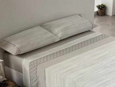 Juego de Sábanas Premium Beds and Dreams Milano Beige