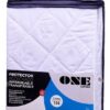 Protector de Colchón Acolchado con Plástico