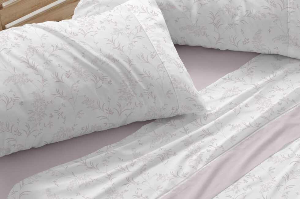 Juego de Sábanas Burrito Blanco Diseño 870 Nude