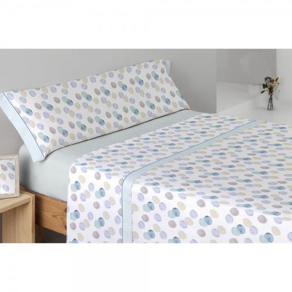 Juego de Sábanas Premium Beds and Dreams Glam verde/lila