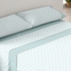 Juego de Sábanas Premium Beds and Dreams Trebol Verde/ Azul